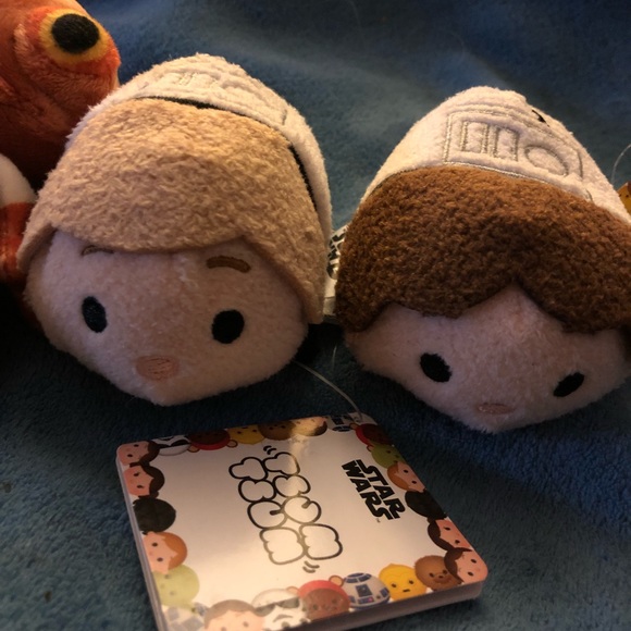 Ackbar, Fett, Han & Luke Itty Bittys & Tsum Tsums. - Picture 2 of 4